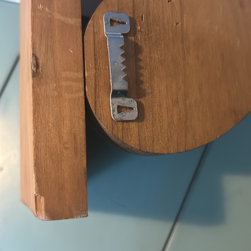 Vintage Wooden Heart Shelf - Handmade - Picture 8 of 10